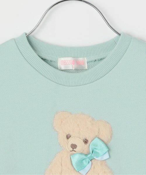 mezzo piano / メゾピアノ スウェット | 【人気商品再入荷】【直営店で取り扱い無し】ぬいぐるみレースアップトレーナー | 詳細2