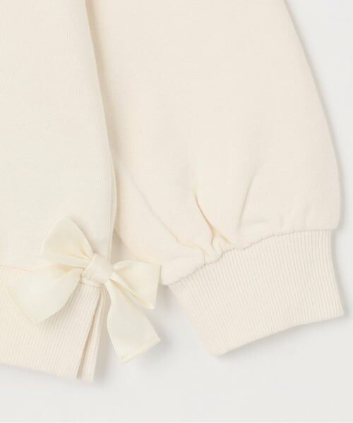 mezzo piano / メゾピアノ スウェット | 【人気商品再入荷】【直営店で取り扱い無し】プチフール刺しゅう　トレーナー | 詳細5