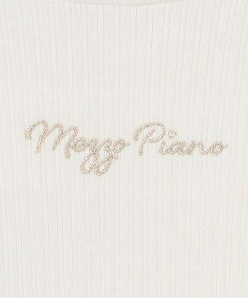 mezzo piano / メゾピアノ スウェット | 【人気商品再入荷】【直営店で取り扱い無し】短丈セーラープルオーバー＆長袖プチハイネックセット | 詳細9