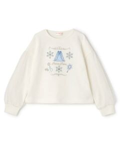 mezzo piano / メゾピアノ スウェット | 【人気商品再入荷】【直営店で取り扱い無し】スノークイーンモチーフ　トレーナー
