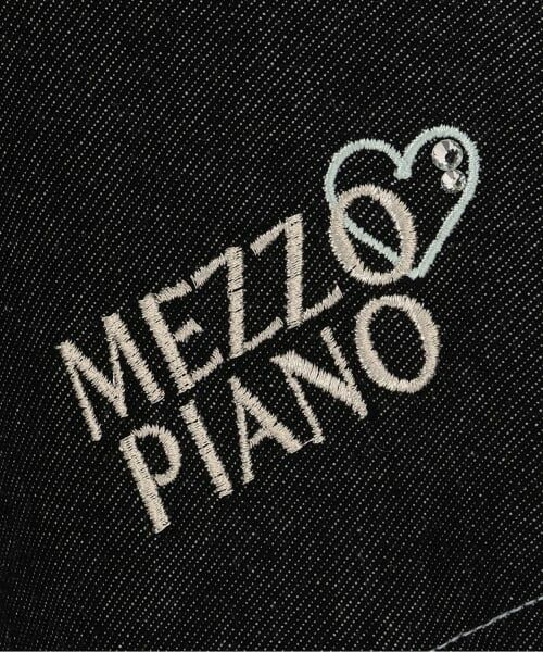 mezzo piano / メゾピアノ ミニ丈・ひざ丈ワンピース | 【人気商品再入荷】【直営店で取り扱い無し】プチハート刺しゅう　ドッキングワンピース | 詳細10