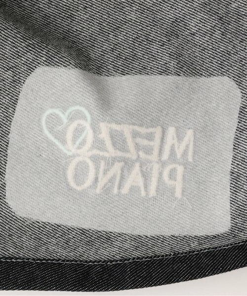 mezzo piano / メゾピアノ ミニ丈・ひざ丈ワンピース | 【人気商品再入荷】【直営店で取り扱い無し】プチハート刺しゅう　ドッキングワンピース | 詳細11