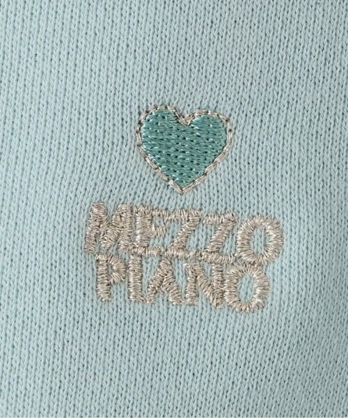 mezzo piano / メゾピアノ ミニ丈・ひざ丈ワンピース | 【人気商品再入荷】【直営店で取り扱い無し】プチハート刺しゅう　ドッキングワンピース | 詳細3