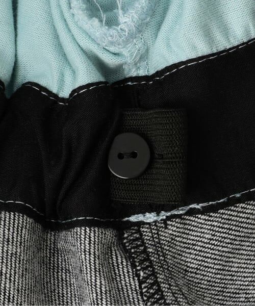 mezzo piano / メゾピアノ ミニ丈・ひざ丈ワンピース | 【人気商品再入荷】【直営店で取り扱い無し】プチハート刺しゅう　ドッキングワンピース | 詳細7