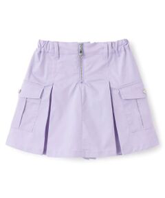 mezzo piano / メゾピアノ ショート・ハーフ・半端丈パンツ | 【人気商品再入荷】【直営店で取り扱い無し】フロントZIP　キュロットスカート