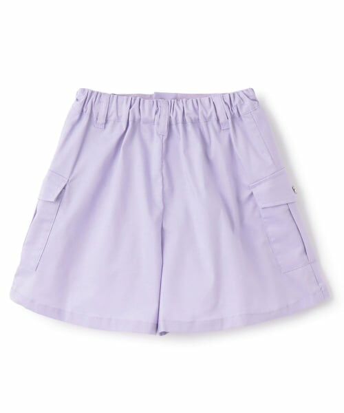 mezzo piano / メゾピアノ ショート・ハーフ・半端丈パンツ | 【人気商品再入荷】【直営店で取り扱い無し】フロントZIP　キュロットスカート | 詳細1