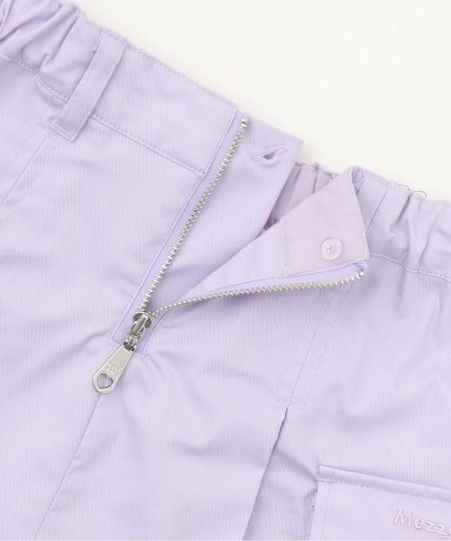 mezzo piano / メゾピアノ ショート・ハーフ・半端丈パンツ | 【人気商品再入荷】【直営店で取り扱い無し】フロントZIP　キュロットスカート | 詳細3