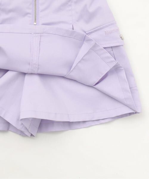 mezzo piano / メゾピアノ ショート・ハーフ・半端丈パンツ | 【人気商品再入荷】【直営店で取り扱い無し】フロントZIP　キュロットスカート | 詳細8