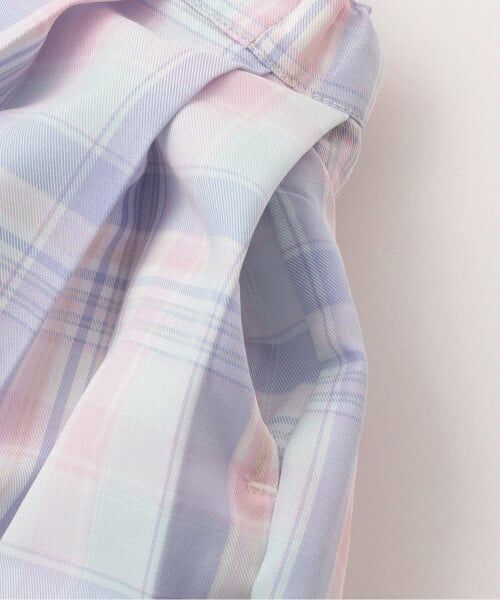 mezzo piano / メゾピアノ ショート・ハーフ・半端丈パンツ | 【人気商品再入荷】【直営店で取り扱い無し】チャームつき　チェックプリーツスカパン | 詳細4