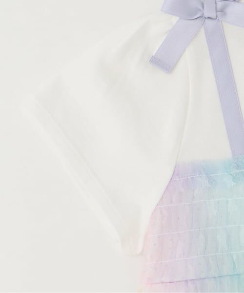 mezzo piano / メゾピアノ その他トップス | 【人気商品再入荷】【直営店で取り扱い無し】グラデーション星チュール　チュニック | 詳細3