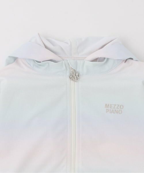 mezzo piano / メゾピアノ パーカー | 【人気商品再入荷】【直営店で取り扱い無し】UVカット　ZIPパーカ | 詳細2