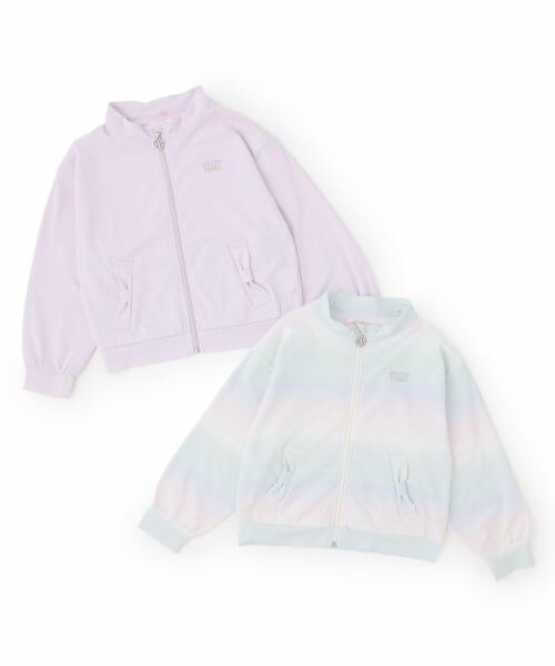 mezzo piano / メゾピアノ パーカー | 【人気商品再入荷】【直営店で取り扱い無し】UVカット　ZIPパーカ | 詳細8