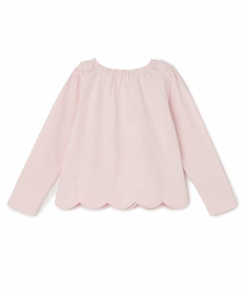 mezzo piano / メゾピアノ Tシャツ | バレリーナロゴ　長袖Tシャツ | 詳細1