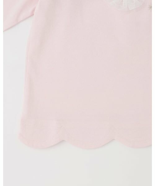 mezzo piano / メゾピアノ Tシャツ | バレリーナロゴ　長袖Tシャツ | 詳細4