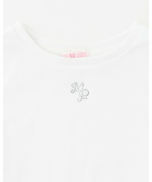 mezzo piano / メゾピアノ その他トップス | カットワーク刺しゅうチュニック　半袖Tシャツセット | 詳細8