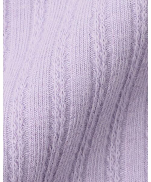 mezzo piano / メゾピアノ Tシャツ | ネックレス刺しゅう　2wayテレコTシャツ | 詳細8