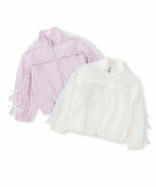 mezzo piano / メゾピアノ ブルゾン | フリルリボンライン ブルゾン | 詳細6