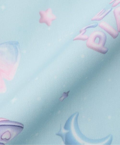 mezzo piano / メゾピアノ ミニ丈・ひざ丈ワンピース | プラネット柄　ドッキングワンピース | 詳細10