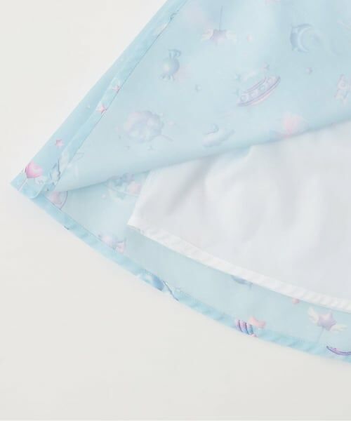 mezzo piano / メゾピアノ ミニ丈・ひざ丈ワンピース | プラネット柄　ドッキングワンピース | 詳細9