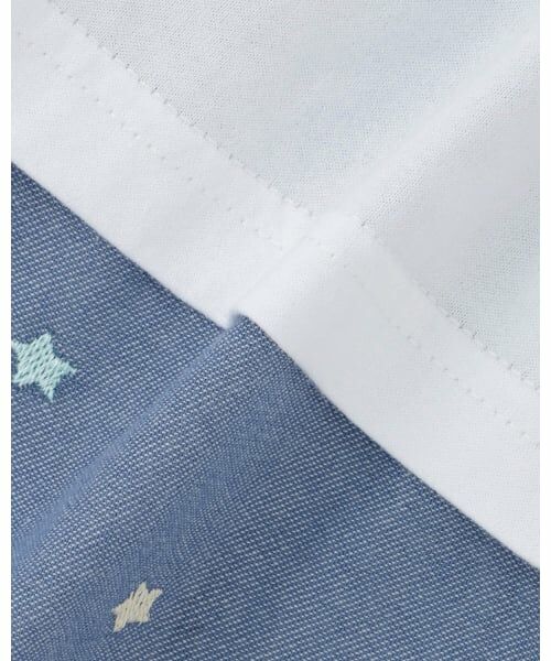 mezzo piano / メゾピアノ ミニ丈・ひざ丈ワンピース | 肩開き半袖Tシャツ＆星キャミワンピースセット | 詳細15