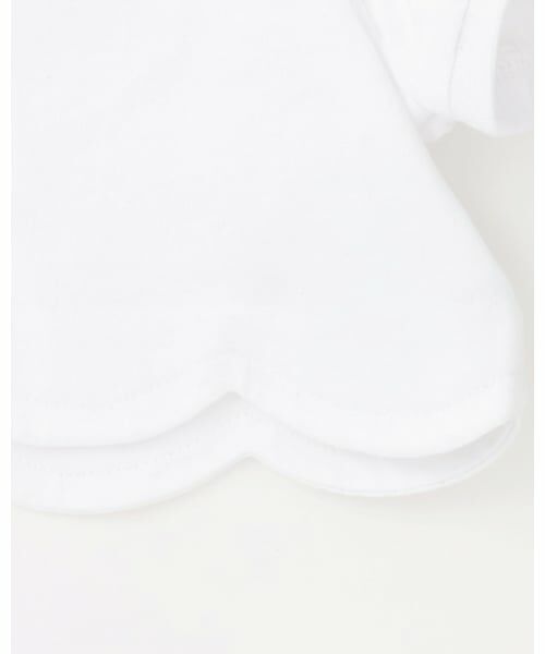 mezzo piano / メゾピアノ ミニ丈・ひざ丈ワンピース | 裾スカラップ半袖Tシャツ＆イチゴキャミワンピースセット | 詳細11