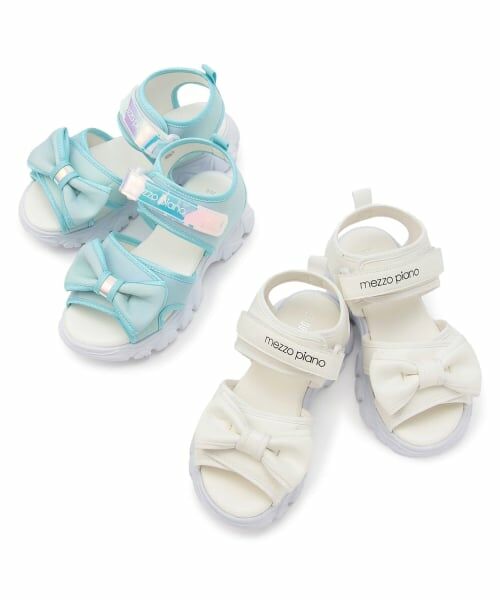 mezzo piano / メゾピアノ サンダル | リボン スポーツサンダル | 詳細6