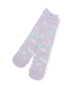 mezzo piano / メゾピアノ ソックス | 宇宙柄クルーソックス【日本製】