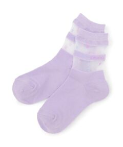 mezzo piano / メゾピアノ ソックス | 透かしロゴ　ソックス