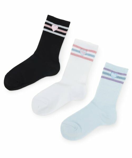 mezzo piano / メゾピアノ ソックス | ライン入り　ソックス【日本製】 | 詳細3