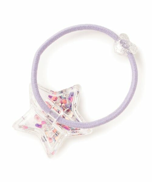 mezzo piano / メゾピアノ ヘアゴム・シュシュ | キャンディラッピング　星　ヘアアクセサリーセット | 詳細2