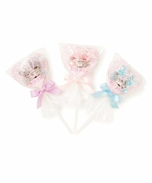 mezzo piano / メゾピアノ ヘアゴム・シュシュ | キャンディラッピング　星　ヘアアクセサリーセット | 詳細4