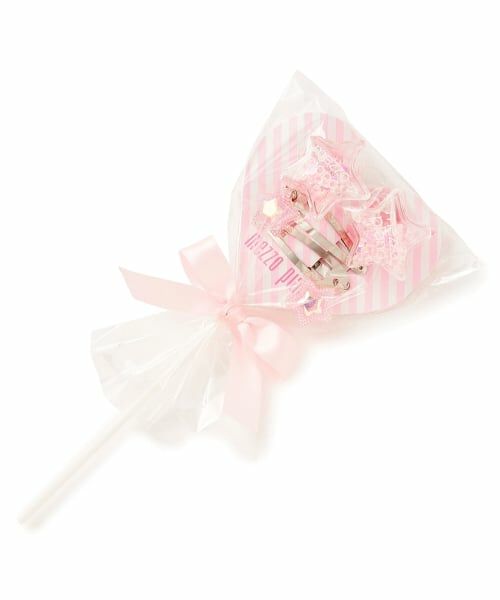 mezzo piano / メゾピアノ ヘアゴム・シュシュ | キャンディラッピング　星　ヘアアクセサリーセット | 詳細5