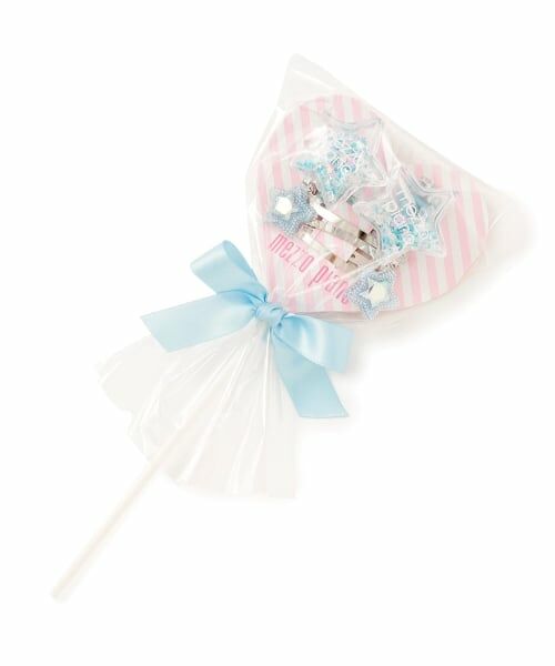 mezzo piano / メゾピアノ ヘアゴム・シュシュ | キャンディラッピング　星　ヘアアクセサリーセット | 詳細6