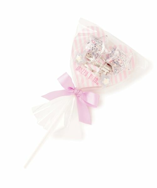 mezzo piano / メゾピアノ ヘアゴム・シュシュ | キャンディラッピング　星　ヘアアクセサリーセット | 詳細7