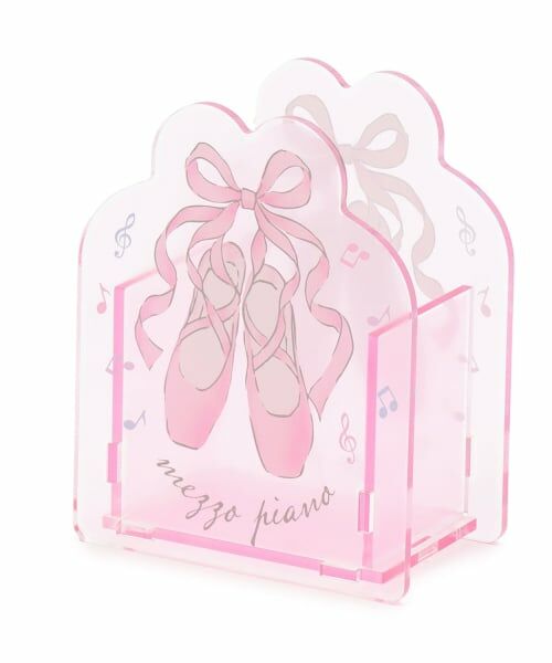 mezzo piano / メゾピアノ ステーショナリー | 【ステーショナリー】バレエ柄　アクリルペン立て | 詳細1