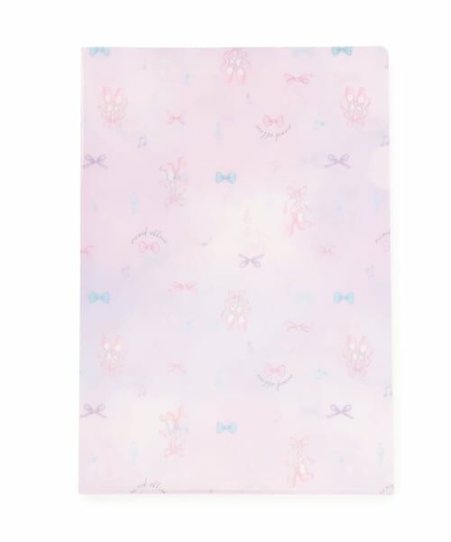 mezzo piano / メゾピアノ ステーショナリー | 【ステーショナリー】バレエ柄　クリアファイル2枚セット | 詳細1