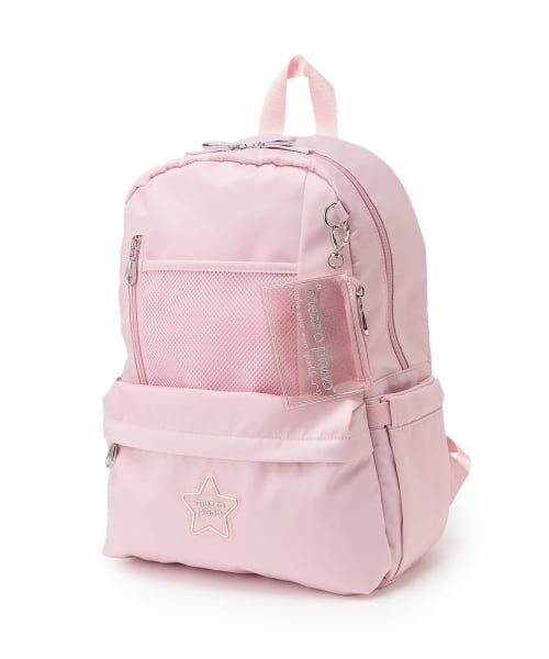 mezzo piano / メゾピアノ リュック・バックパック | ポーチ付リュック　容量約21L（ピンク）