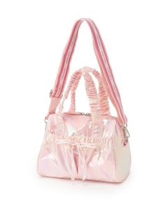 mezzo piano / メゾピアノ ボストンバッグ | ロゴリボン　2wayボストンバッグ