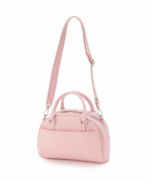 mezzo piano / メゾピアノ ショルダーバッグ | ラインストーンロゴ　2wayショルダーバッグ | 詳細1
