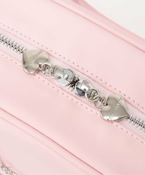 mezzo piano / メゾピアノ ショルダーバッグ | ラインストーンロゴ　2wayショルダーバッグ | 詳細5