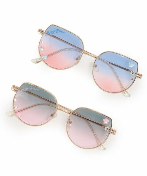 mezzo piano / メゾピアノ サングラス・メガネ | 星パーツ付　ファッション用グラス | 詳細7