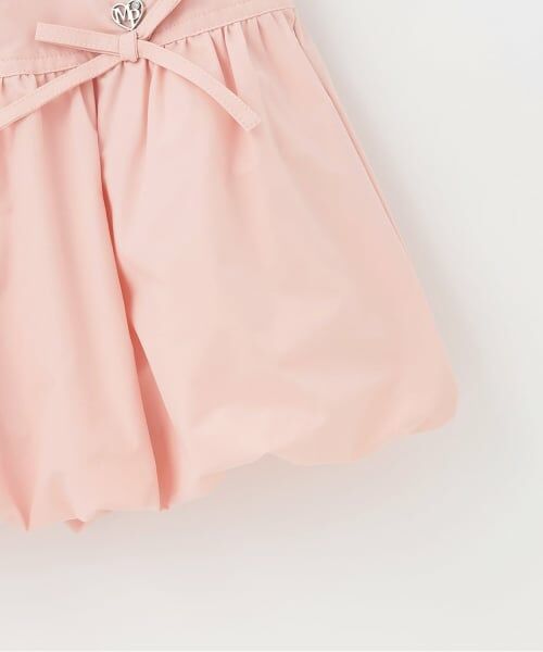 mezzo piano / メゾピアノ ミニ・ひざ丈スカート | ☆彡リボン バルーンスカート | 詳細5