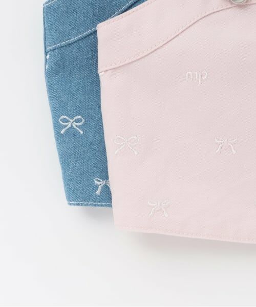 mezzo piano / メゾピアノ その他トップス | 【人気商品再入荷】【直営店で取り扱い無し】リボン刺しゅうビスチェ＆長袖Tシャツセット | 詳細6