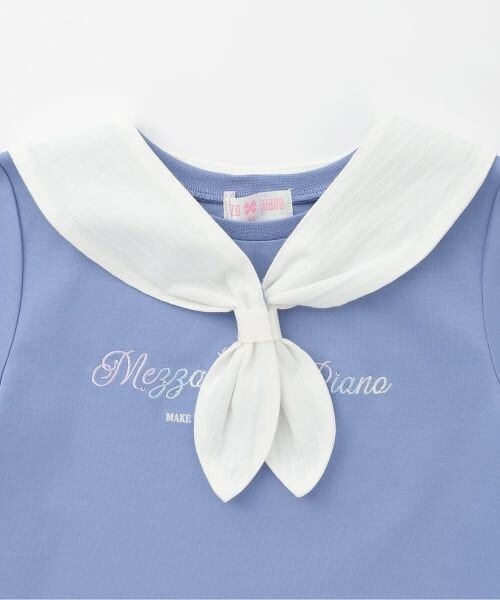 mezzo piano / メゾピアノ Tシャツ | 【人気商品再入荷】【直営店で取り扱い無し】セーラーカラー 半袖Tシャツ | 詳細3