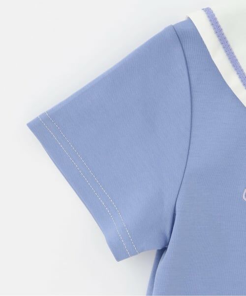 mezzo piano / メゾピアノ Tシャツ | 【人気商品再入荷】【直営店で取り扱い無し】セーラーカラー 半袖Tシャツ | 詳細5