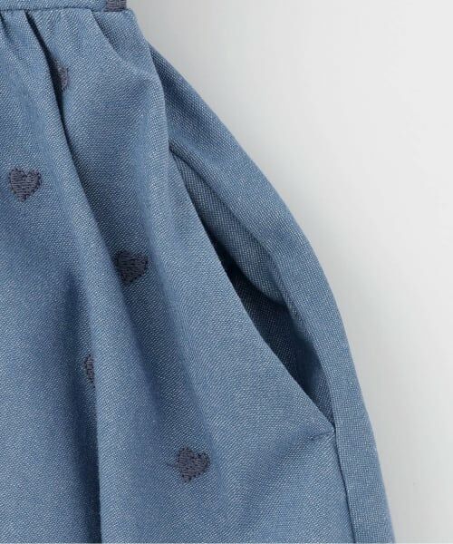 mezzo piano / メゾピアノ ミニ丈・ひざ丈ワンピース | 【人気商品再入荷】【直営店で取り扱い無し】肩開きTシャツ＆キャミワンピースセット | 詳細5