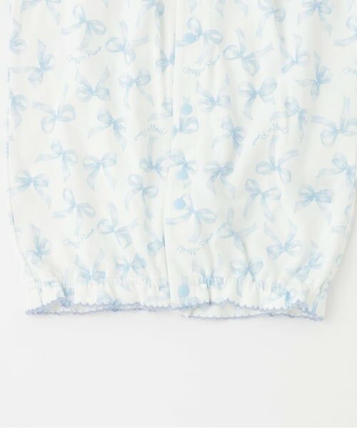 mezzo piano / メゾピアノ ロンパース | 【BOX付】リボン柄半袖2wayオール＆スタイセット | 詳細5