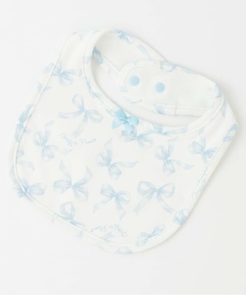 mezzo piano / メゾピアノ ロンパース | 【BOX付】リボン柄半袖2wayオール＆スタイセット | 詳細7