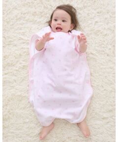 mezzo piano / メゾピアノ ベビー・キッズウエア | バラ柄ガーゼタオル　スリーパー