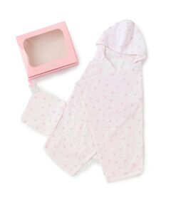 mezzo piano / メゾピアノ ベビー・キッズグッズ | 【BOX付】バラ柄ガーゼタオル・バスポンチョ・ハンカチセット